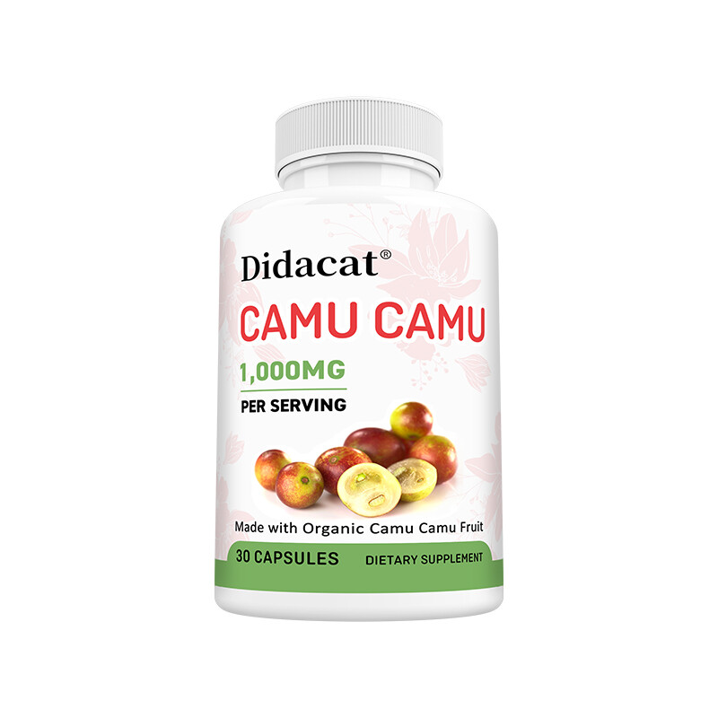 Camu Camu 1000mg Natural Fruit Superfood High Vitamin C Immune Booster