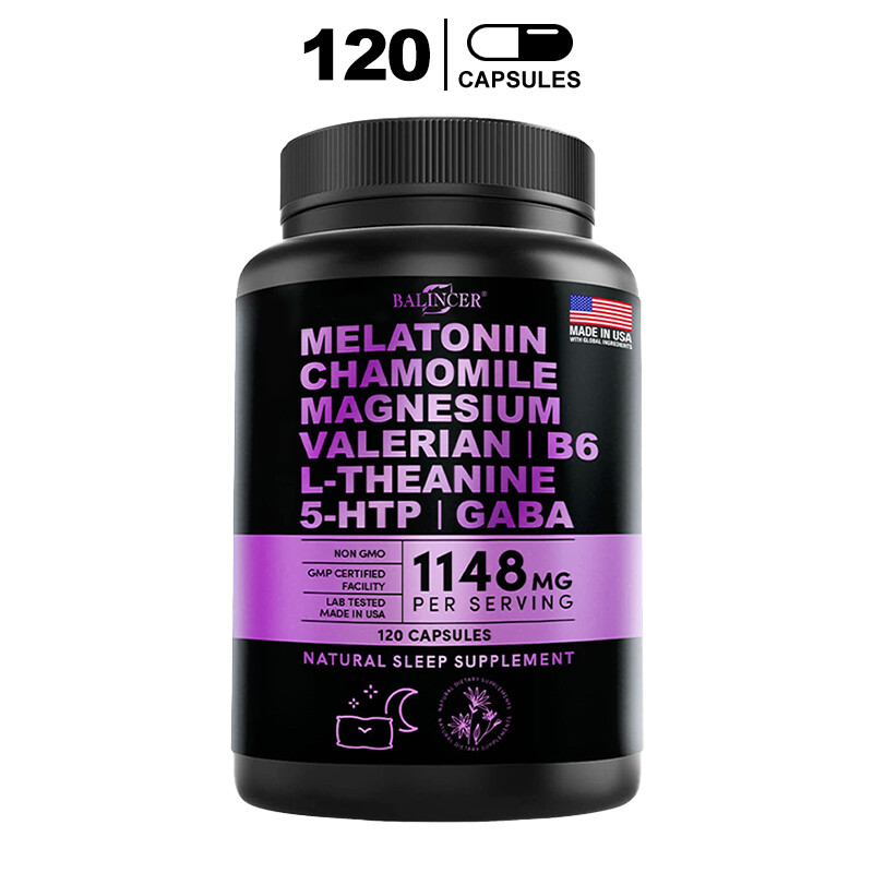Sleep Support Capsules–Improve sleep quality and relieve stress sleep