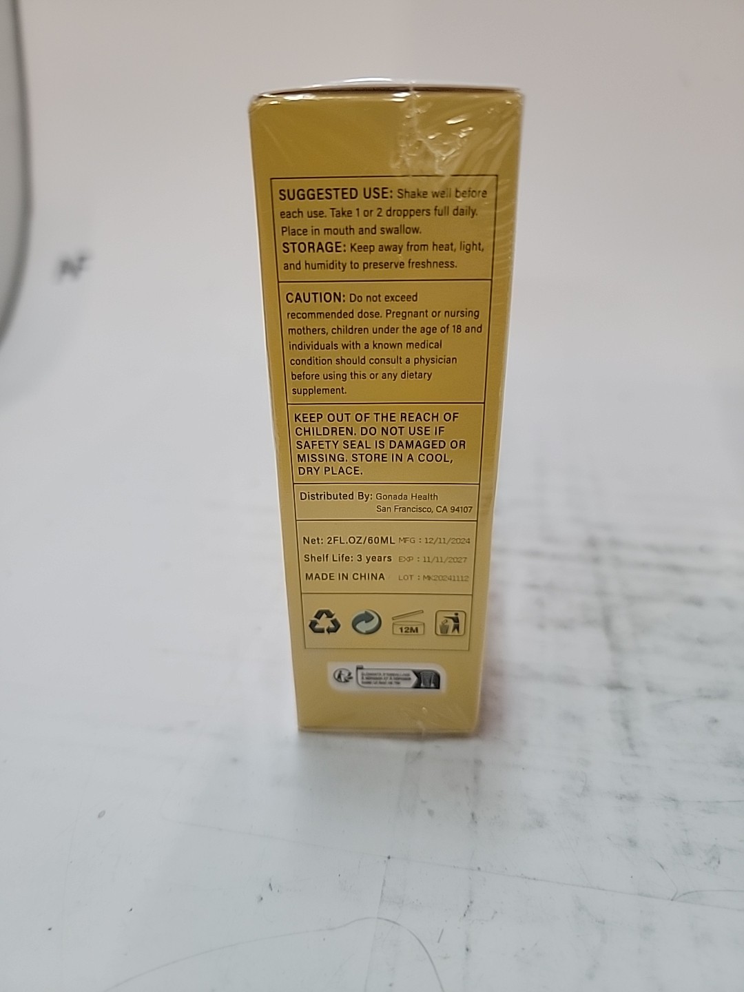 4x Bari Drops – Natural Wellness Support Supplement Exp11/27