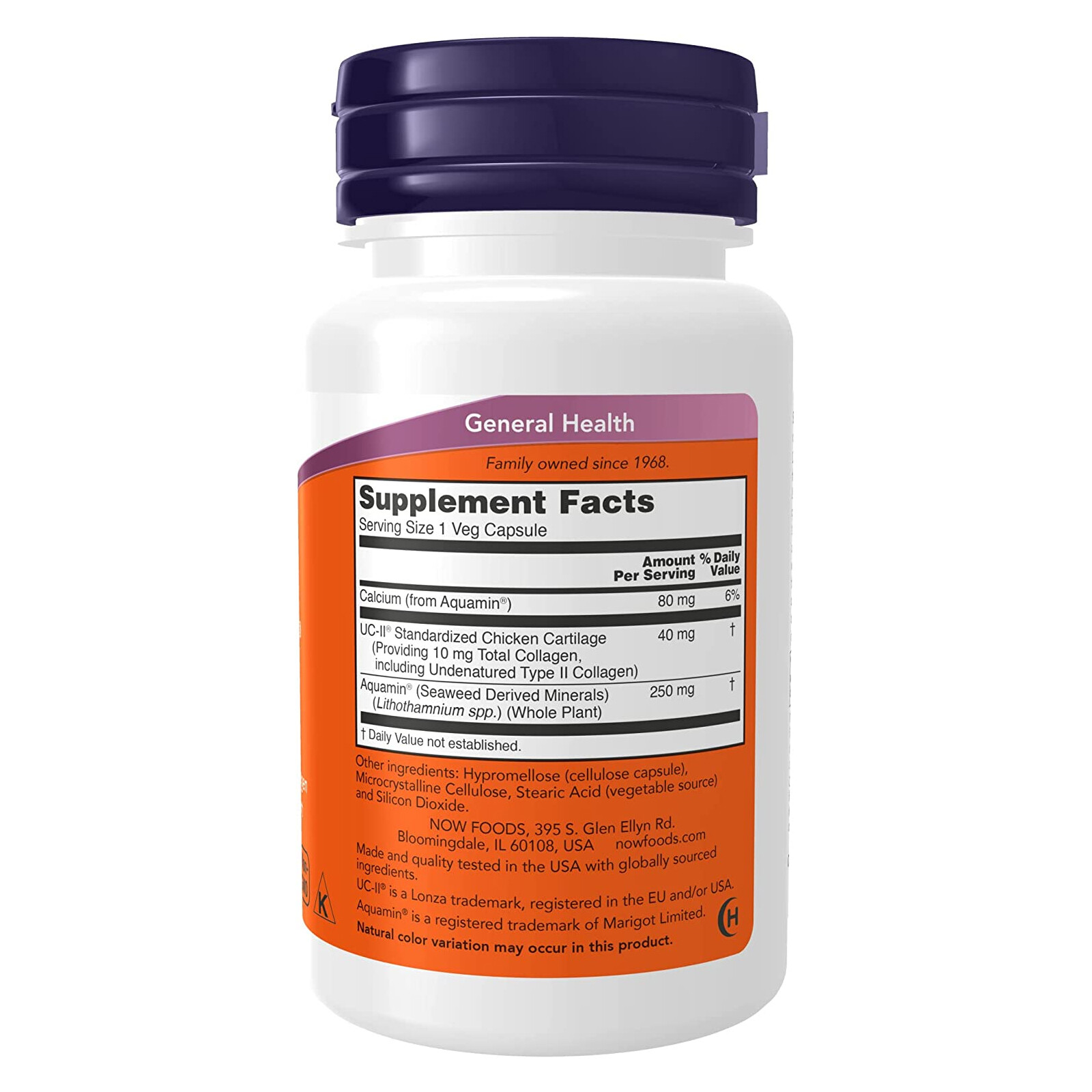 NOW FOODS UC-II Type II Collagen – 60 Veg Capsules