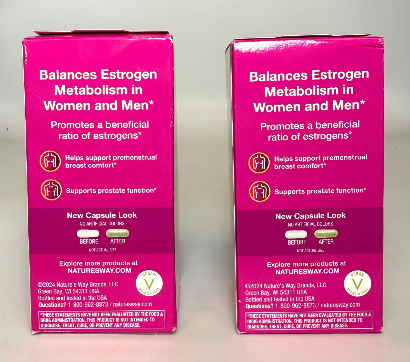 2 Pack Nature’s Way DIM-Plus DIM Diindolylmethane Supplement – 240ct *EXP 07/26*