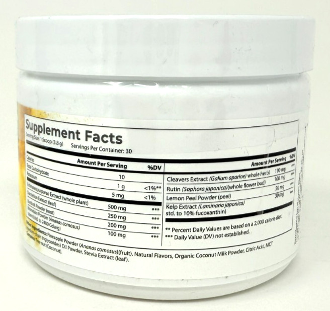 Nature’s Blast Lymph Go Tropical Flavor 4.06 oz – New/Sealed! EXP 4/2027