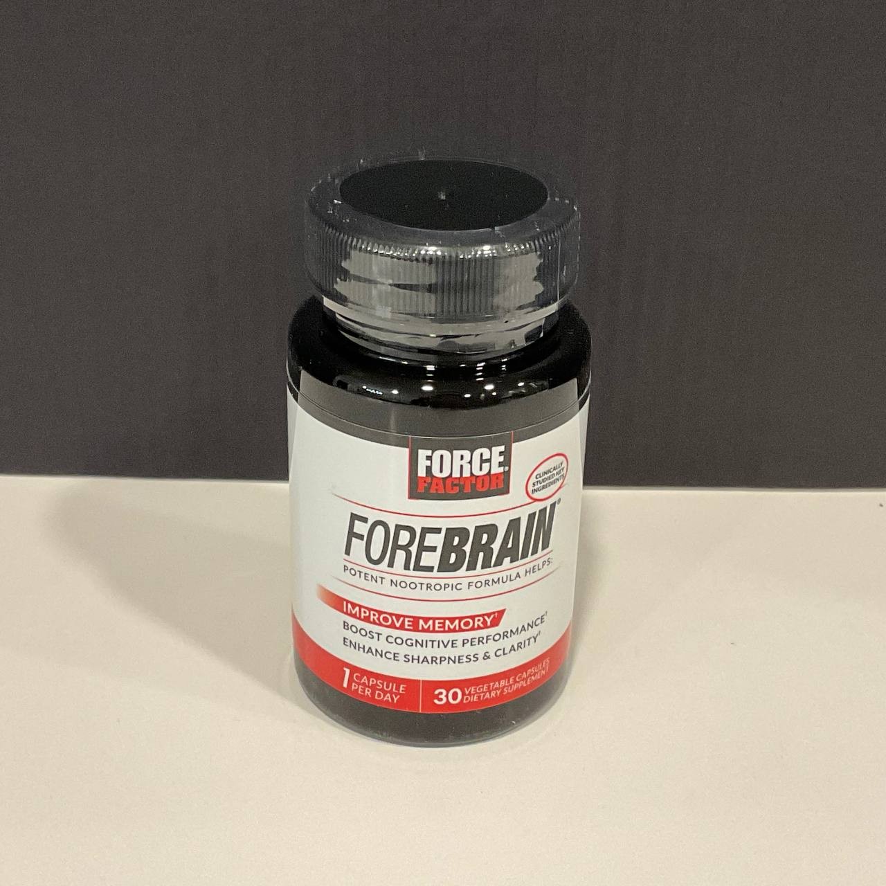 Force Factor Forebrain Nootropic 30 Capsules Memory Focus Cognitive EXP 05/2026