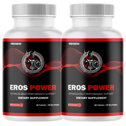 Eros Power Male Maximum Performance Advanced Formula Tablet- Two (2) Bottles