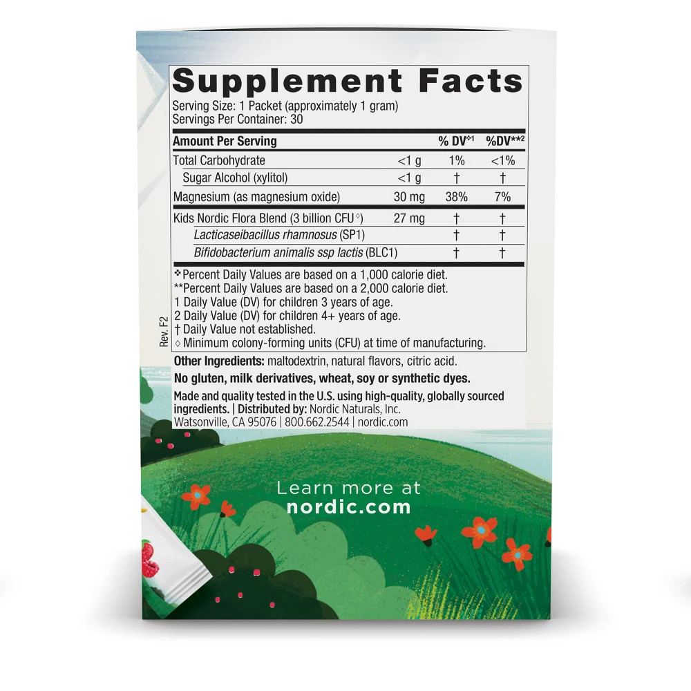 Nordic Naturals Probiotic Pixies – Tasty Dissolvable Probiotic Powder, 30 Count