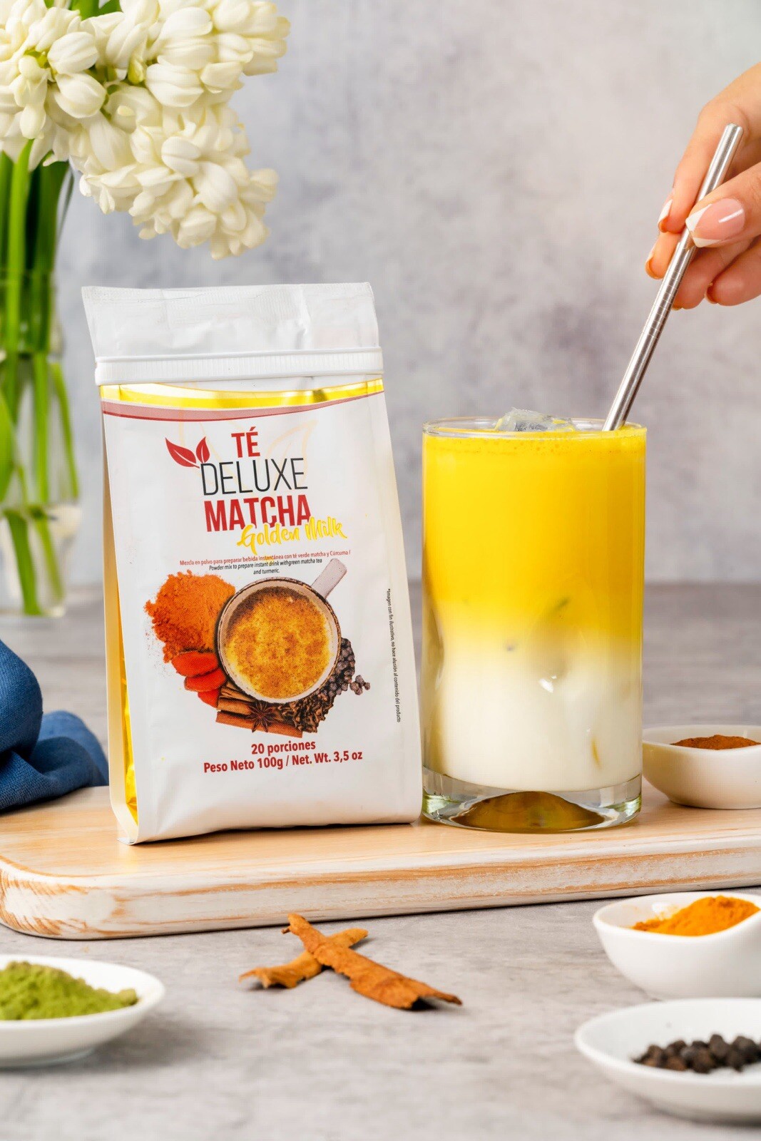Te Matcha Golden Milk Fitme