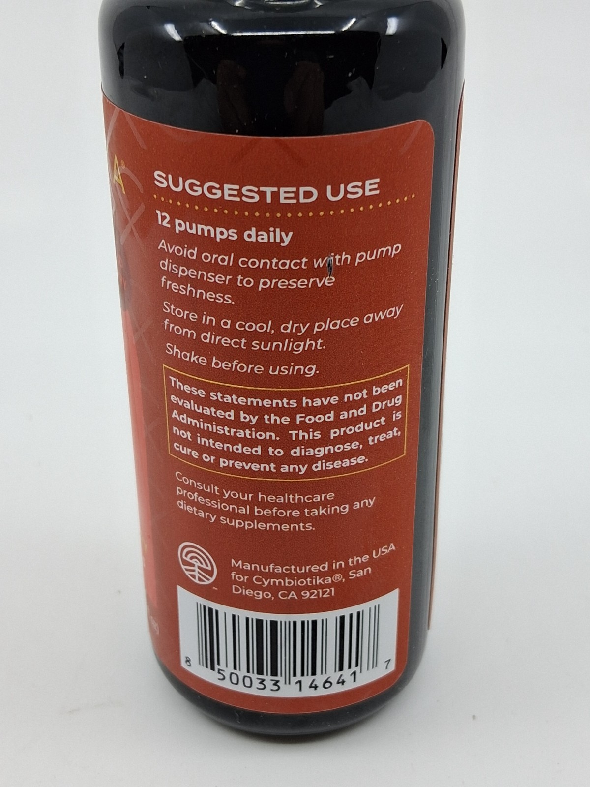 Cymbiotika B12+B6 Liposomal Delivery – Wild Berry 60 ml EXP 12/2026
