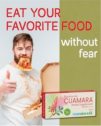 Lisanatura Digestive Aid Cuamara Herbal Food Supplement – 30 Tablets