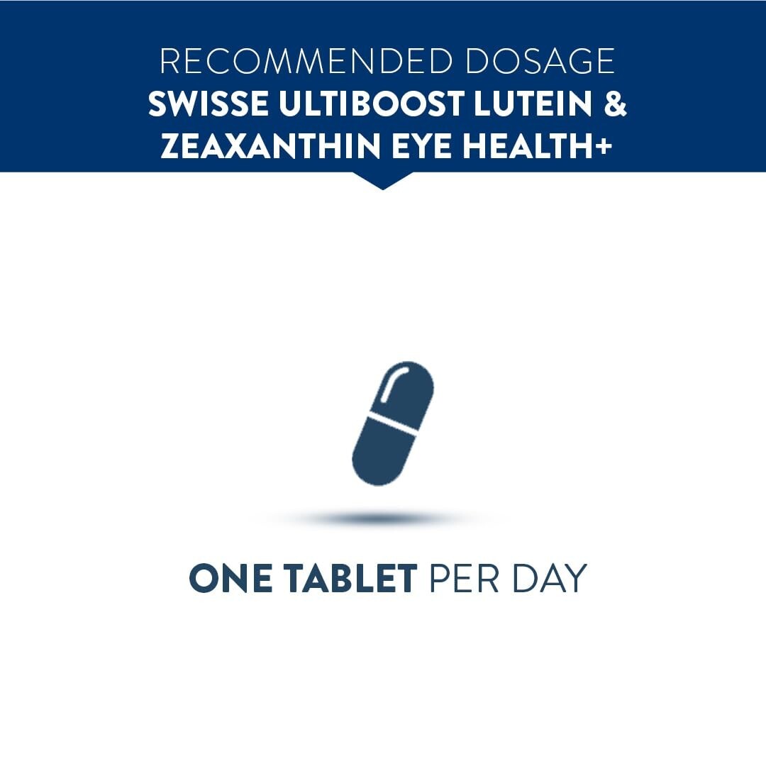 Swisse Eye Health+ with Lutein & Zeaxanthin Reduces Digital Strain – 30 Tablets