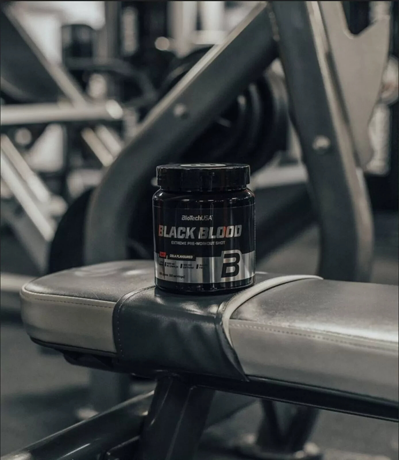 BLACK BLOOD – 300g – Extreme Pre-Workout Increase energy levels concentration