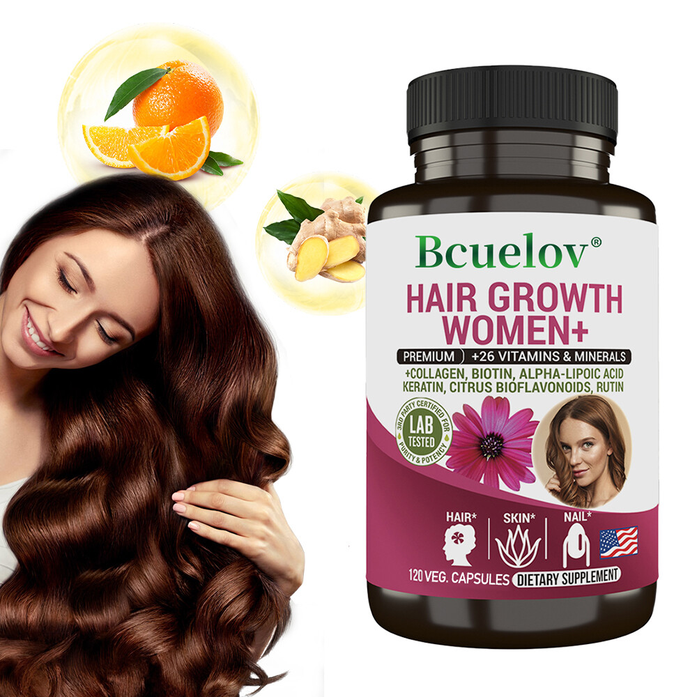 Women’s Hair Growth Supplement Capsules – 26 Minerals & Vitamins EXP – 06/2026