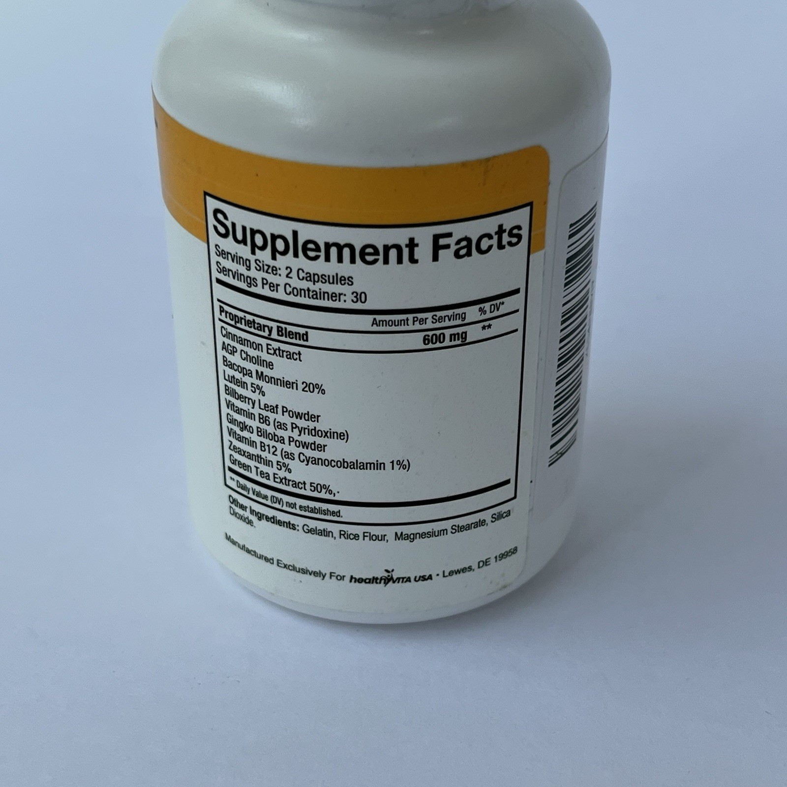 Nerve Calm Capsules – NerveCalm All Natural Glycogen Support 30 day supply