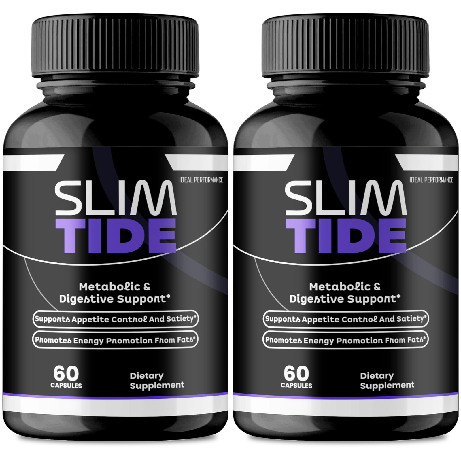 Slim Tide Capsules, Official SlimTide Supplement Pills Maximum Strength (2 Pack)