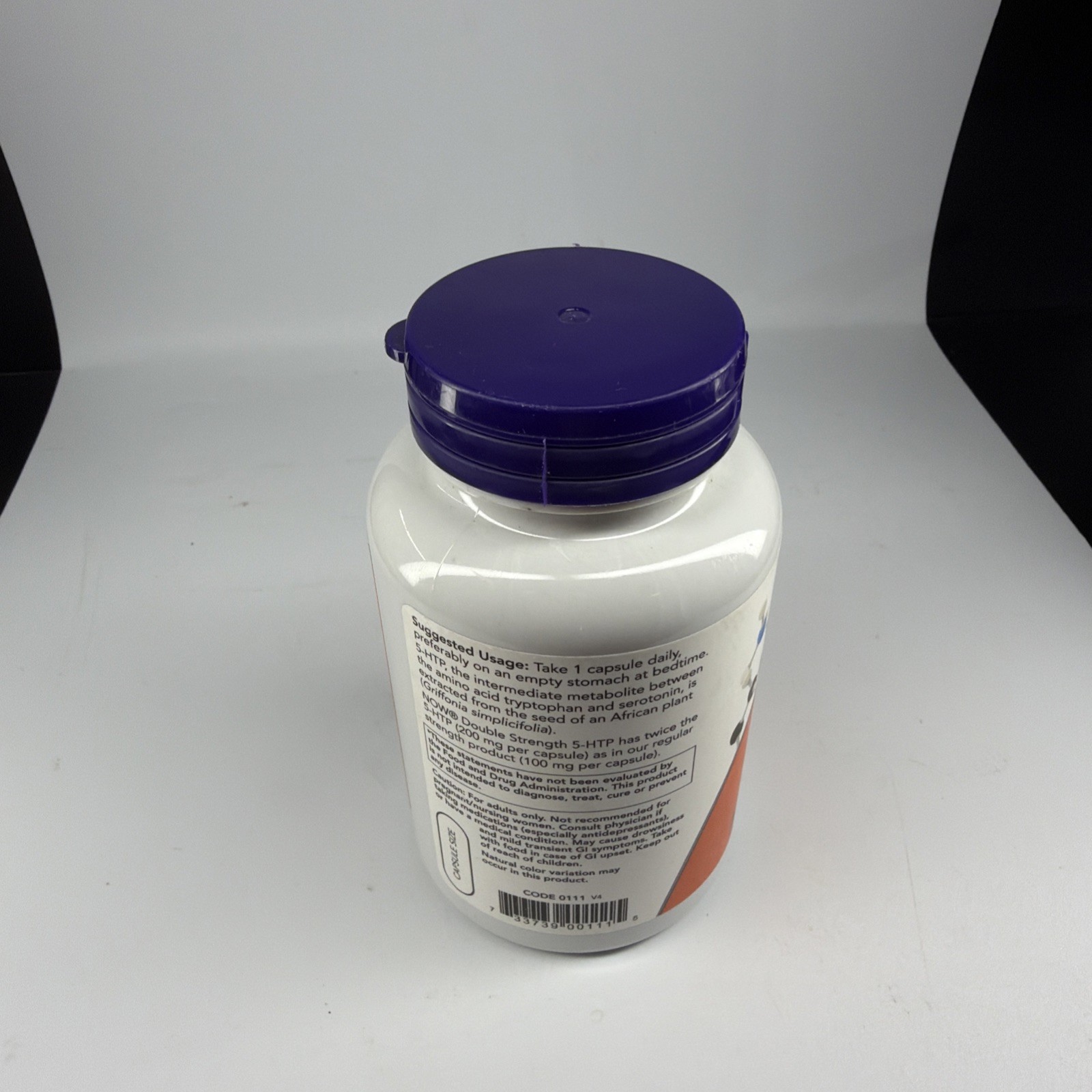 Now Foods 5-HTP, Double Strength 200 mg 120 VCaps, Supports a Positive Mood 9/28