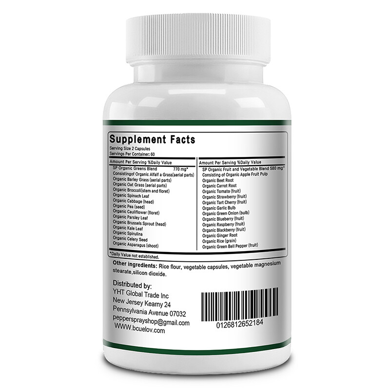 Fruits and Veggies Supplement Balance of Daily Nature Fruits & Vegetables 30-120