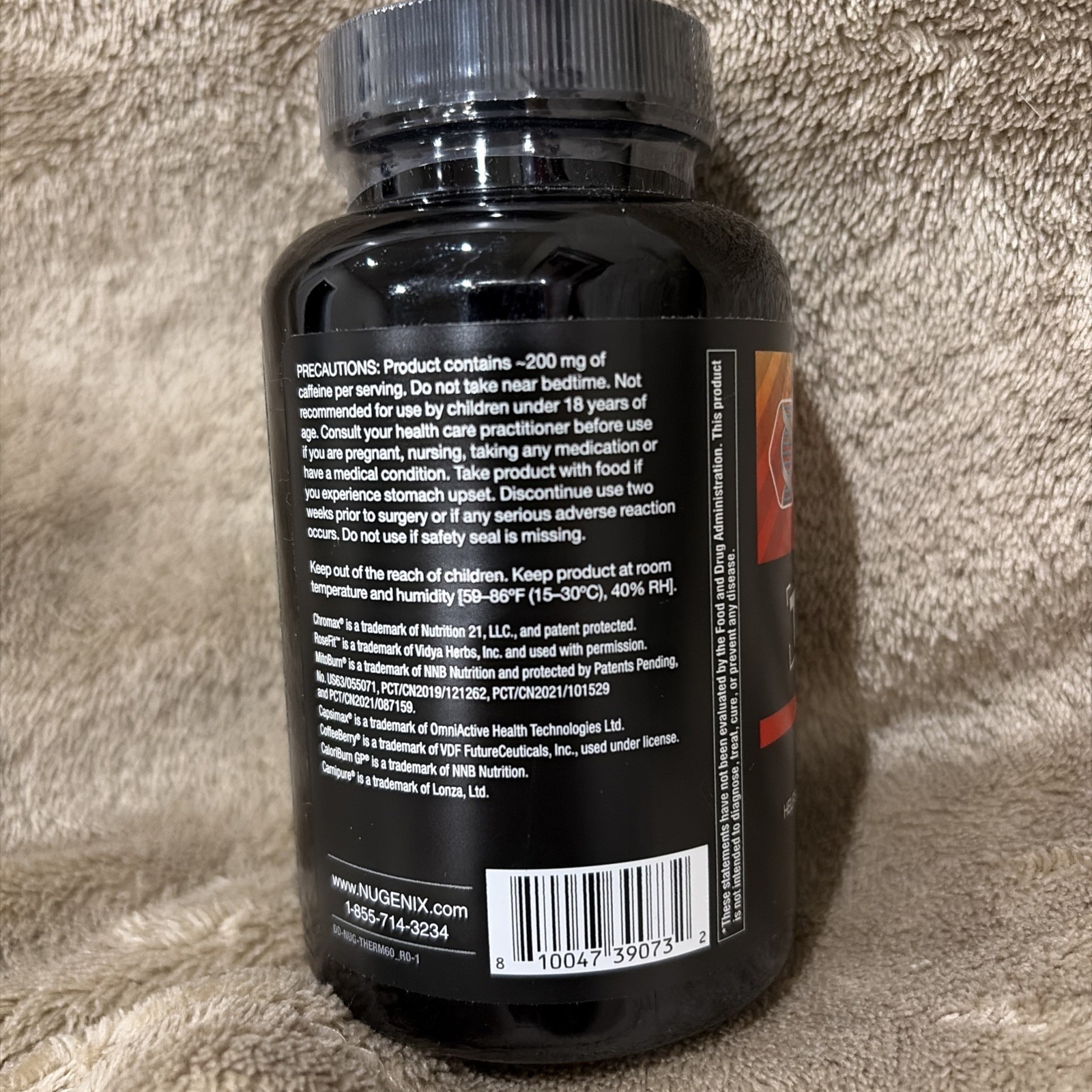 Nugenix Thermo X 60 Capsules Ex.:10/2027