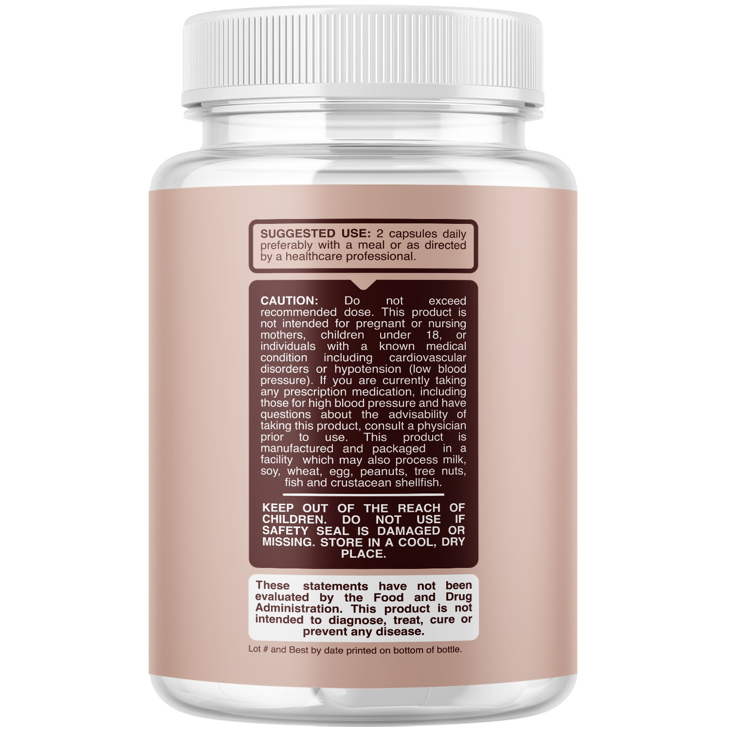 Extra Strength Hawthorn Berry Capsules – Hawthorn Supplement for Heart Health