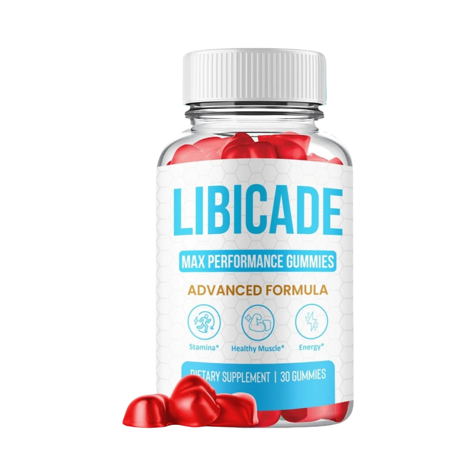 Libicade Gummies for Men – Libicaide Male Support Gummies – 60 Gummies
