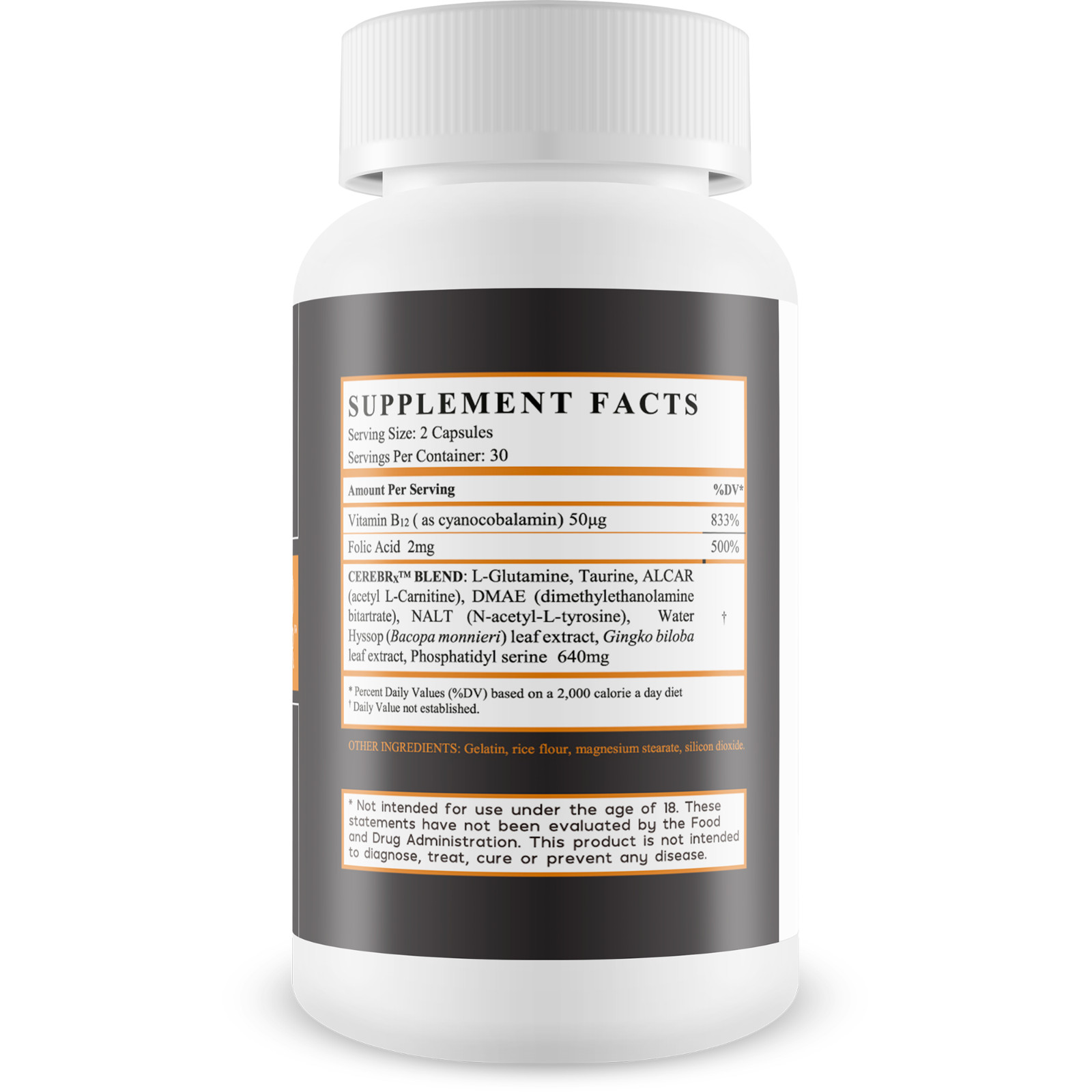 Pro Divezo Brain Booster – Brain Booster Supplement for Focus Memory Clarity