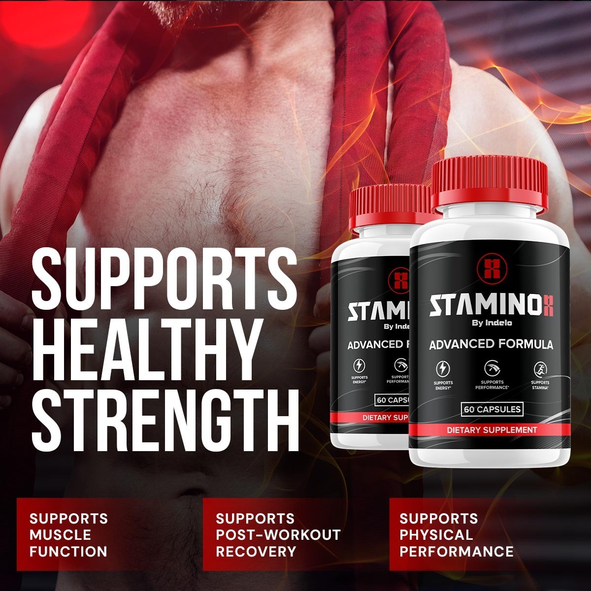 (2 Pack) Stamino for Men Capsules – Stamino MultiVitamin Complex Pills, Energy