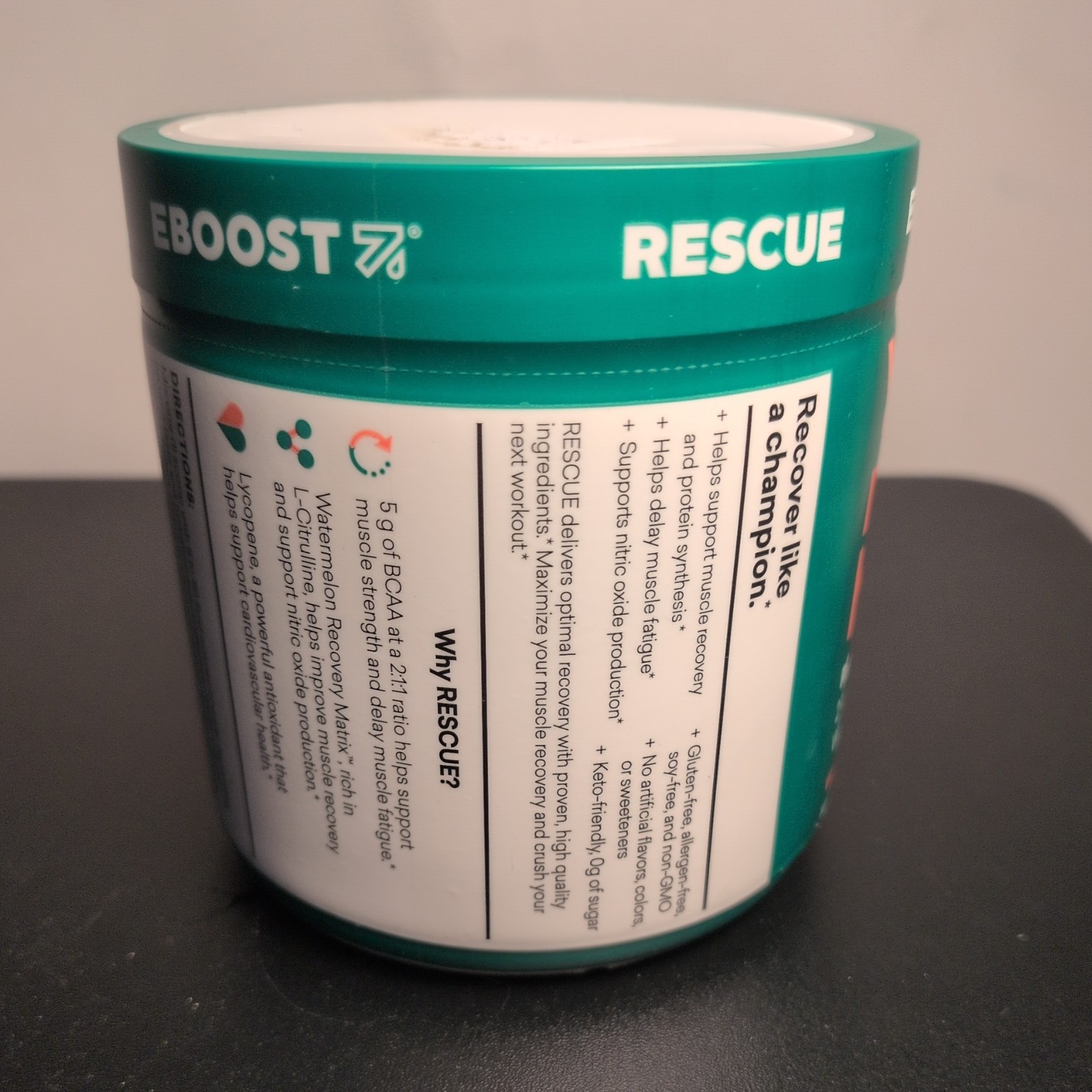 Eboost Rescue BCAA Recovery Matrix Watermelon – 20 Servings Energy Support 08/27