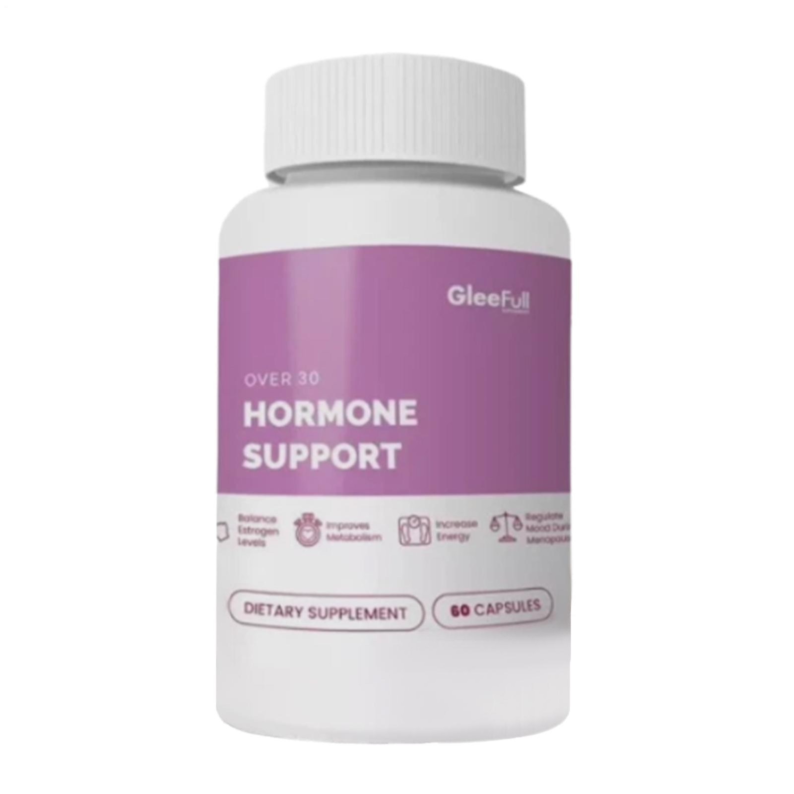 GleeFull Over 30 HORMONE SUPPORT Menopause Supplement For Women Hot Flash Relief