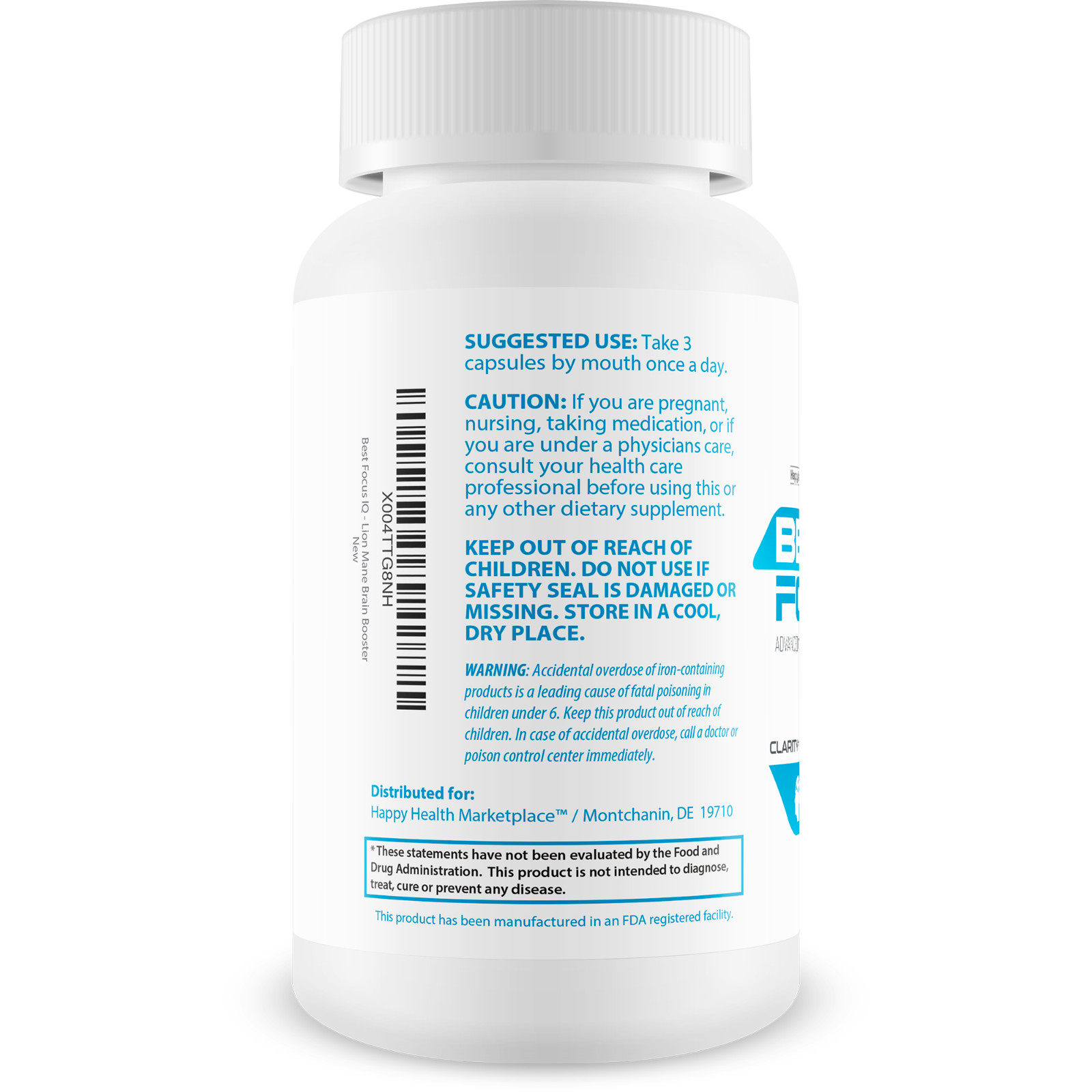 Best Focus IQ – Our Best Brain Booster Supplement For Focus Memory Clarity