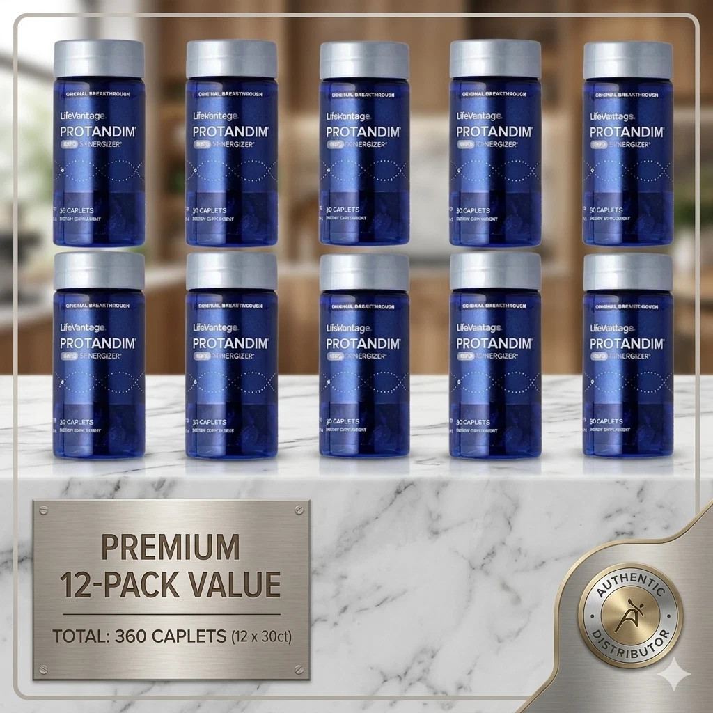 LifeVantage Protandim NRF2 Synergizer 12 Pack Antioxidant Supplemen-t Free Ship
