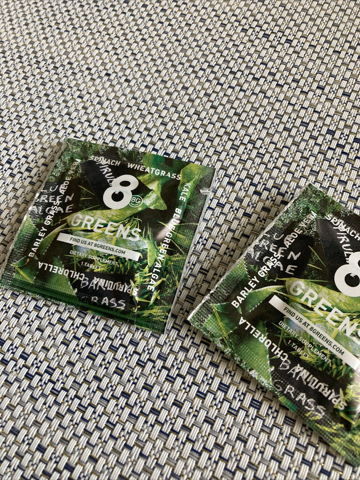 X2 8G Greens Dietary Supplements 2 Tablets Total New & Fresh