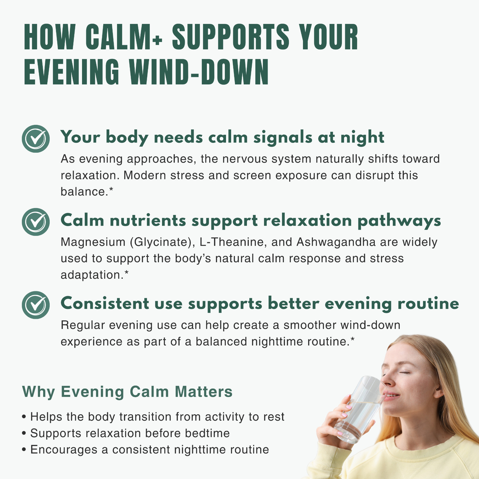 Bloofah Calm+ Powder | Magnesium L-Theanine Ashwagandha | Sleep & Stress
