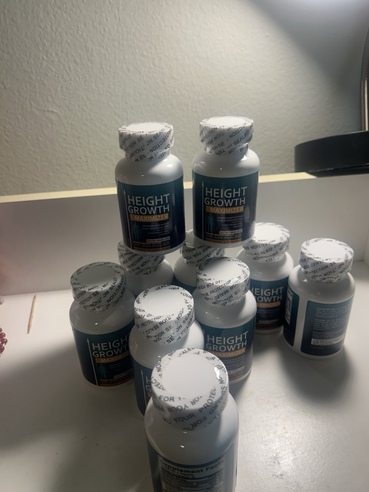 Height Growth Maximizer Capsules for Bone & Joint Health, Vitamin D3 Ca Zn