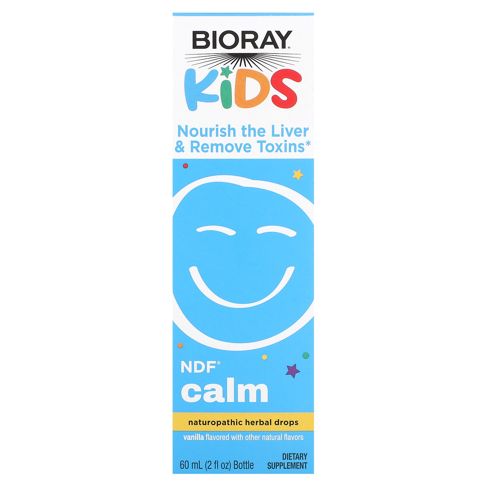 Kids, NDF Calm, Vanilla, 2 fl oz (60 ml)