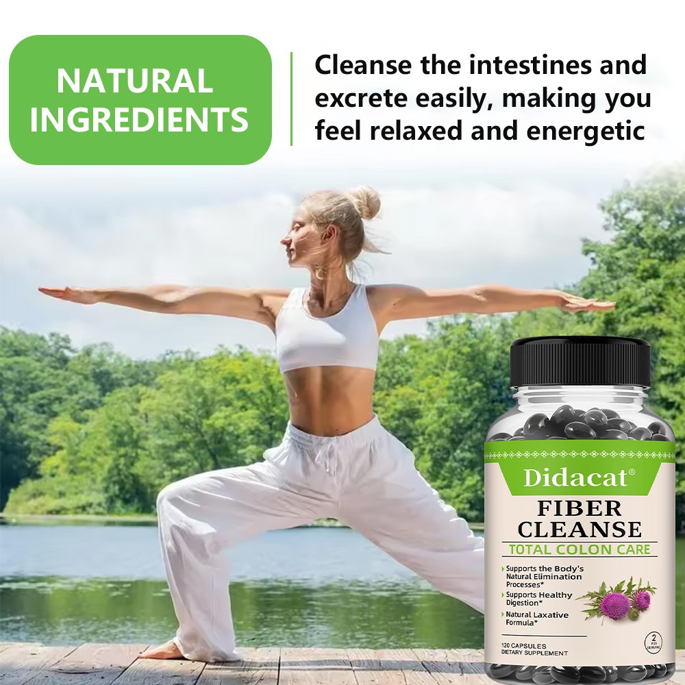 Natural Fiber Supplement total Colon care with Psyllium Husk Cleanse 30to120caps