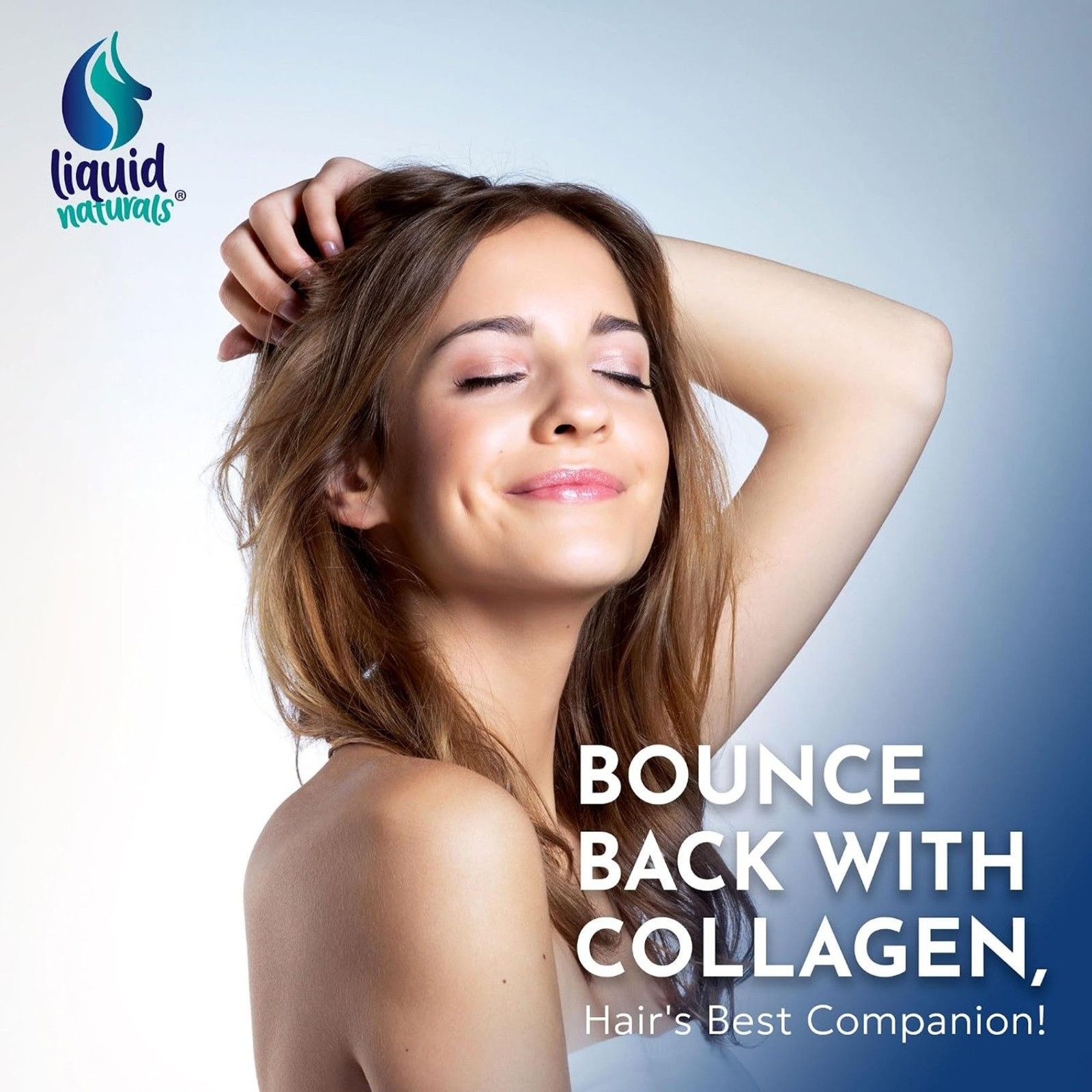 Liquid Collagen and Biotin, 2 Fl. Oz, Ultra-Strength Collagen Peptides for Women