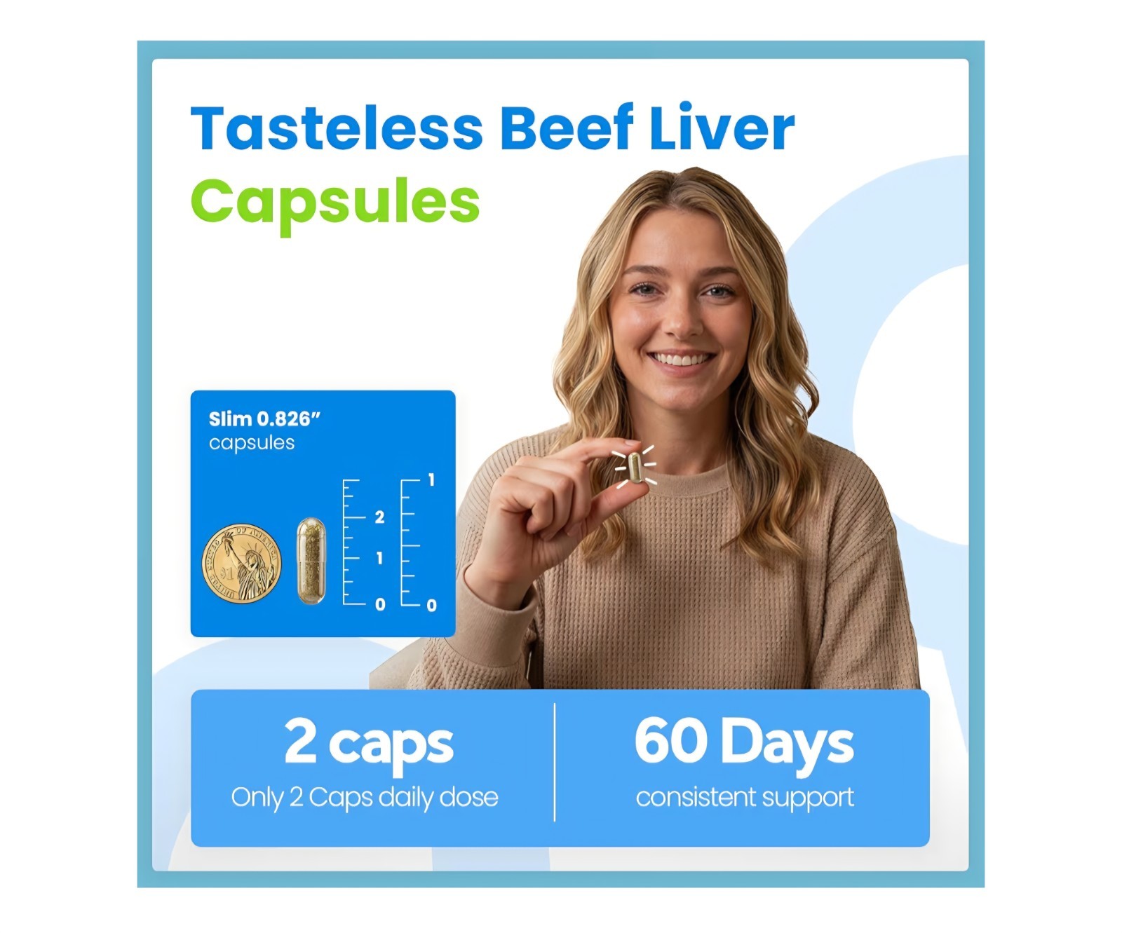 VCCVBB Grass-Fed Beef Organ Complex 120 Capsules Non-GMO Gluten-Free GMP