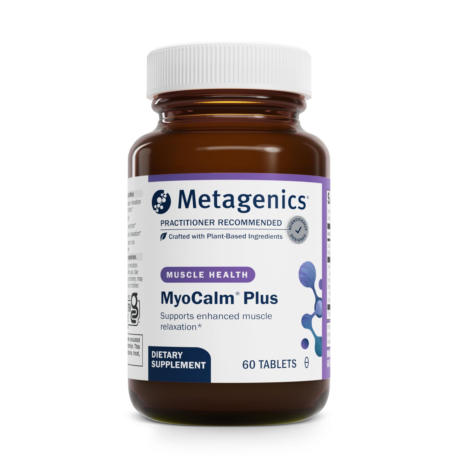 Metagenics MyoCalm Plus – Muscle Relaxation & 60 Count (Pack of 1), White