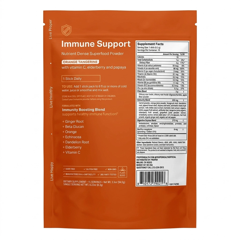 Proper The Oranges Immune Support Dietry Powder