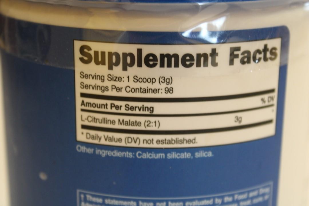 Nutricost L-Citrulline Malate 2:1 Vegan Powder 300G 98 Servings 05/2027 NEW