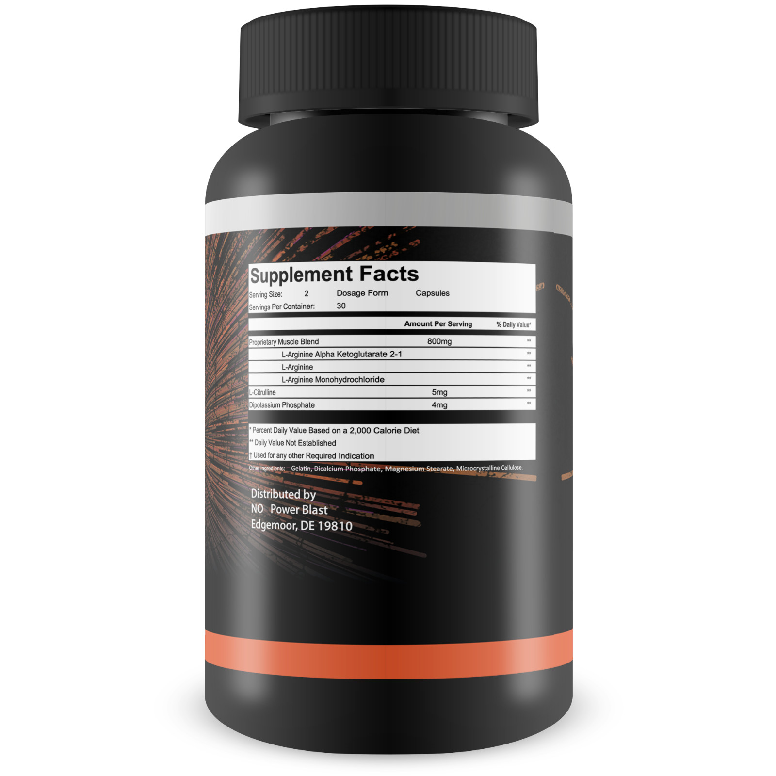 NITRIC OXIDE POWER BLAST -Breakthrough NO Booster for Size, Endurance