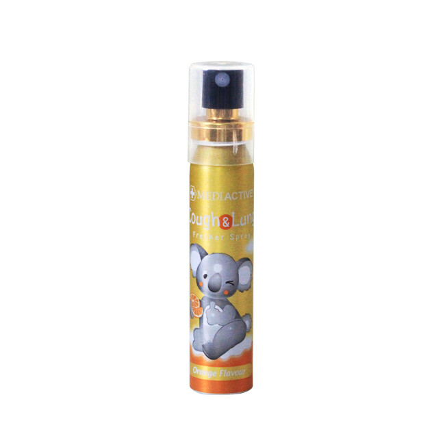 Mediactive Cough&Lung Fresher Spray 25ml (Orange)