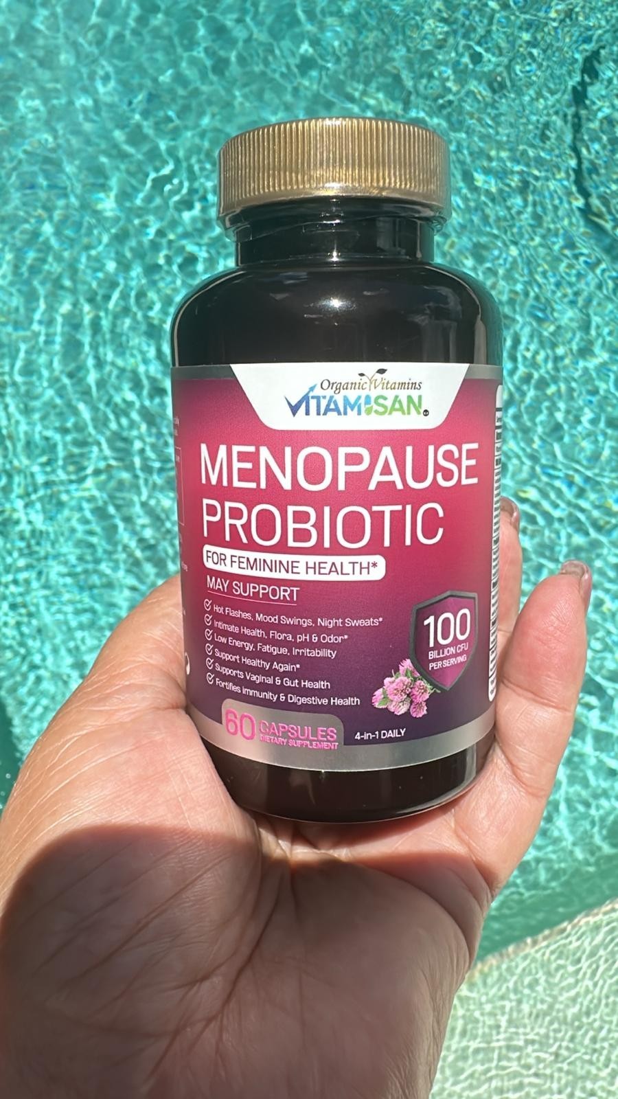 women Candida Cleanse Gut & Colon Support 60 Capsules -probiotic 100 billions