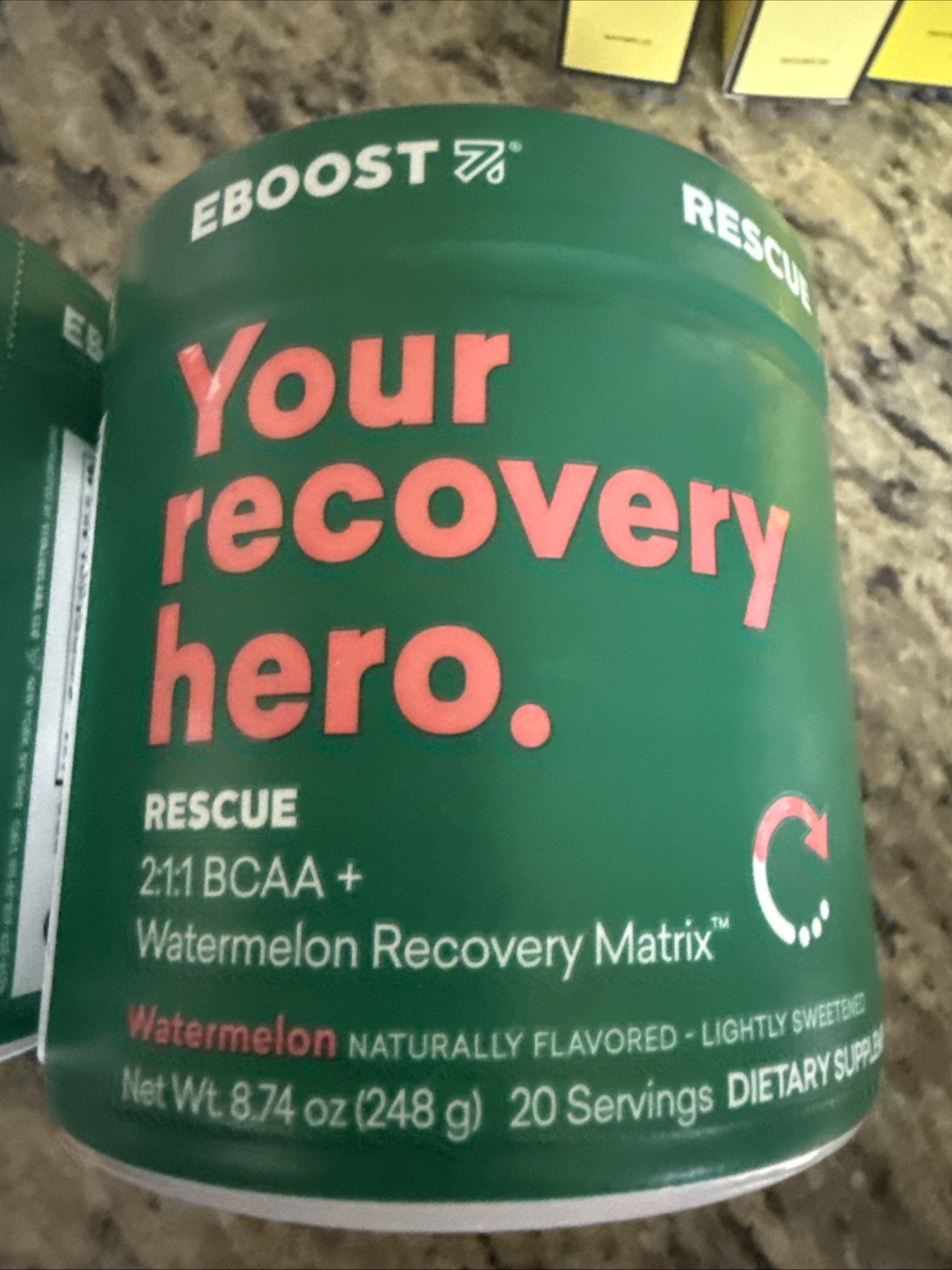 Eboost Rescue BCAA Recovery Matrix Watermelon – Energy Support ((2 Jars))