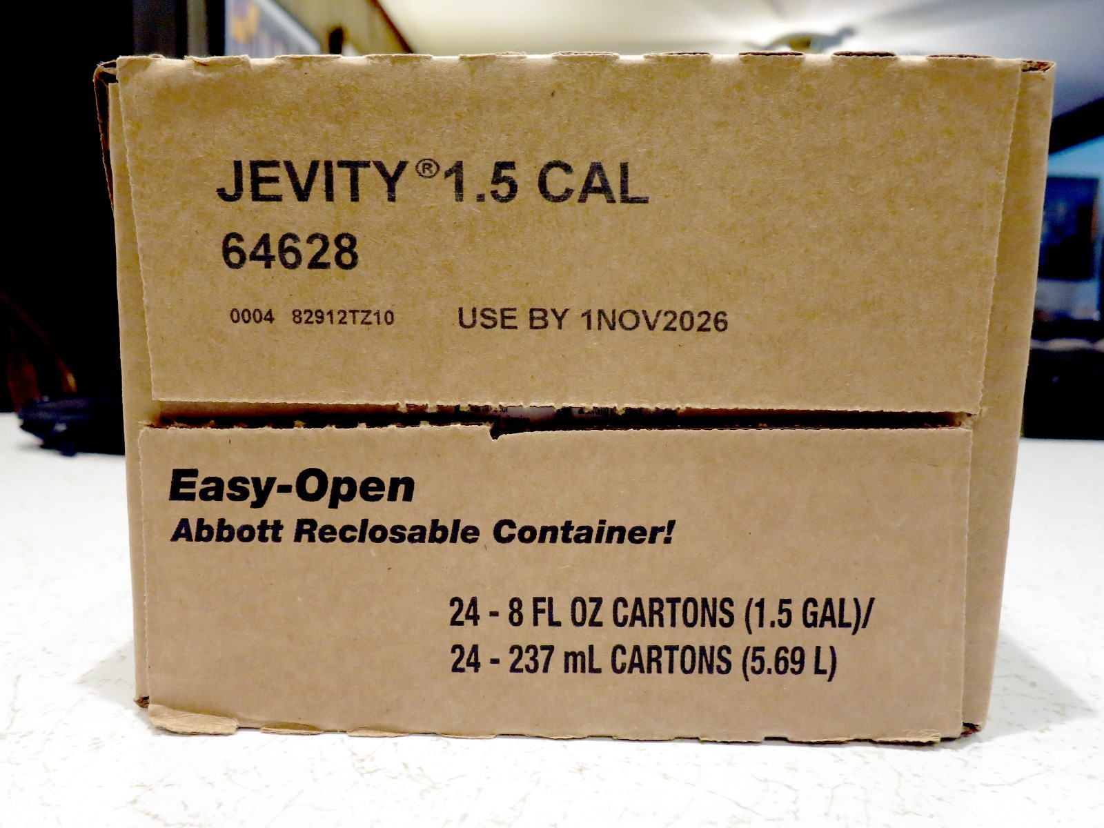 Jevity 1.5 Cal 1 case of 24 8 fl oz Bal. Nutrition, Exp. 11/1/26 + Bonus!!