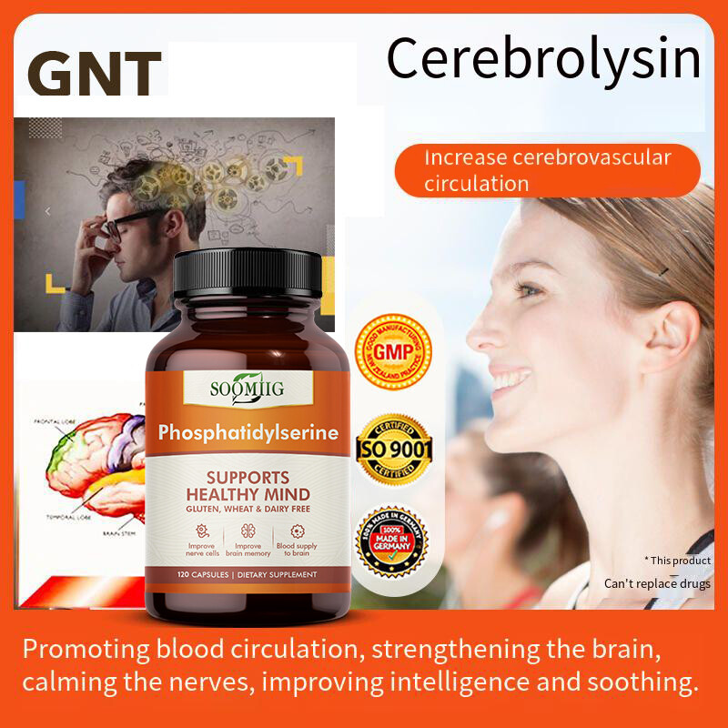 Soomiig Phosphatidylserine 120mg, 120 Capsules, Soy Free