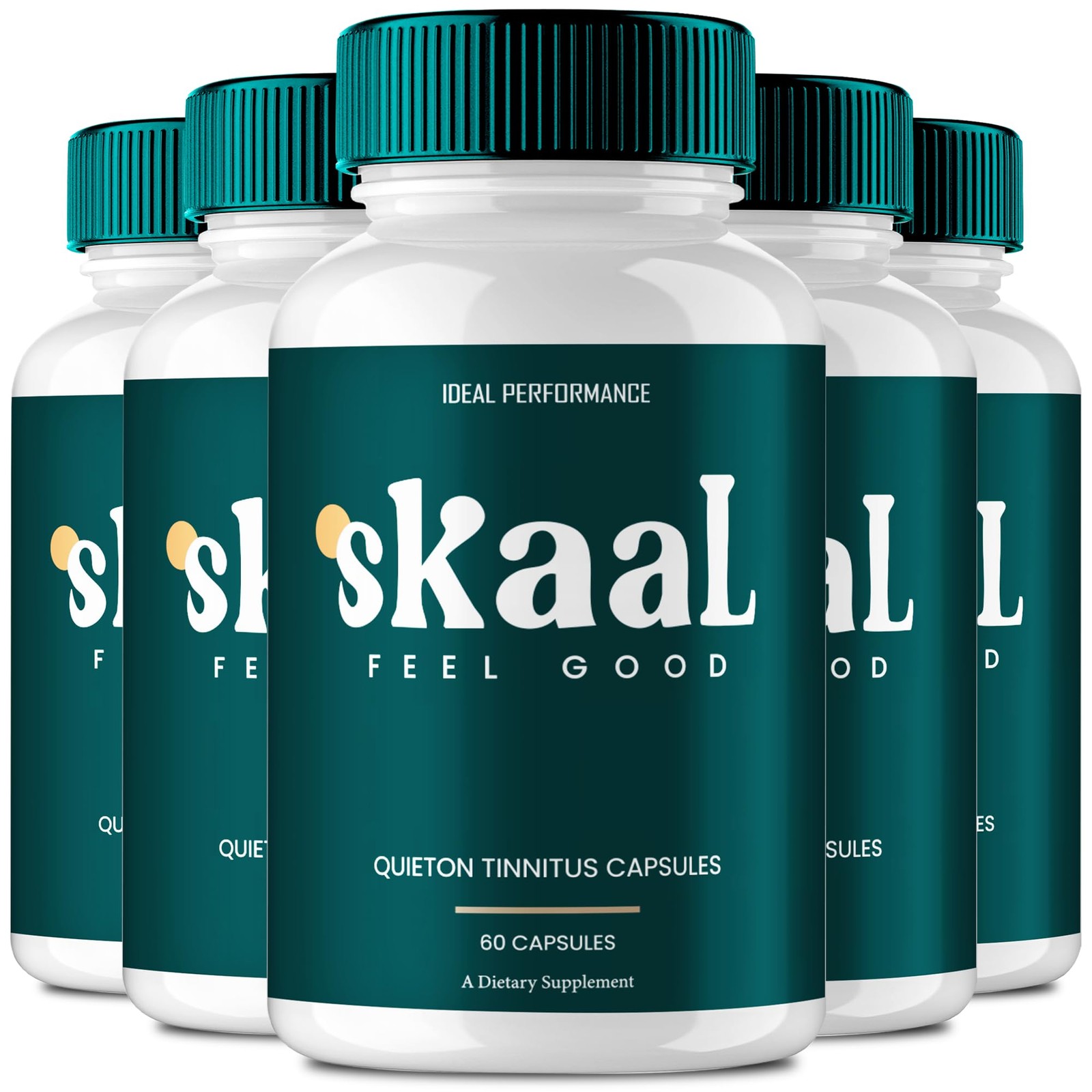 SkaalTinnitus Skaal Tinnitus Relief Supplement – 300 Capsules (5 Pack)