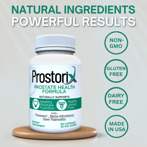 Prostorix – Prostate Formula – Beta Sitosterol, Saw Palmetto – Prostate Support