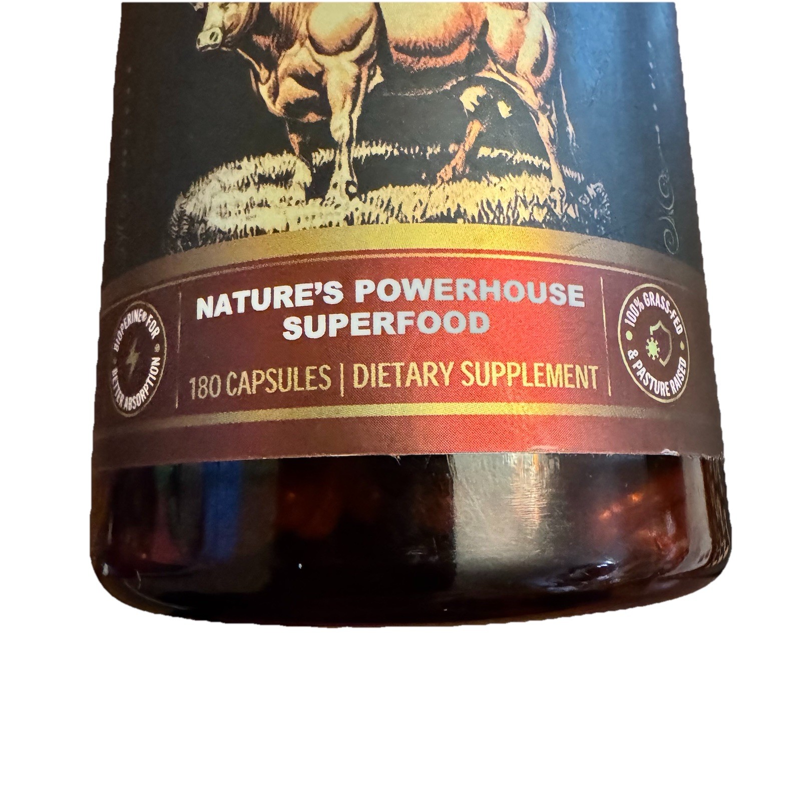 RevSci PRIMUS Grass Fed Beef Organ Complex Superfood 180 Caps 7-2027 NEW Sealed