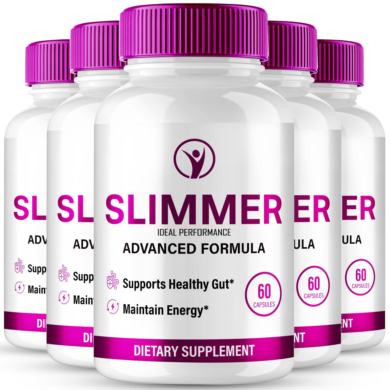 Slimmer Weight Management Metabolic Health Supplement – 300 Capsules (5 Pack)