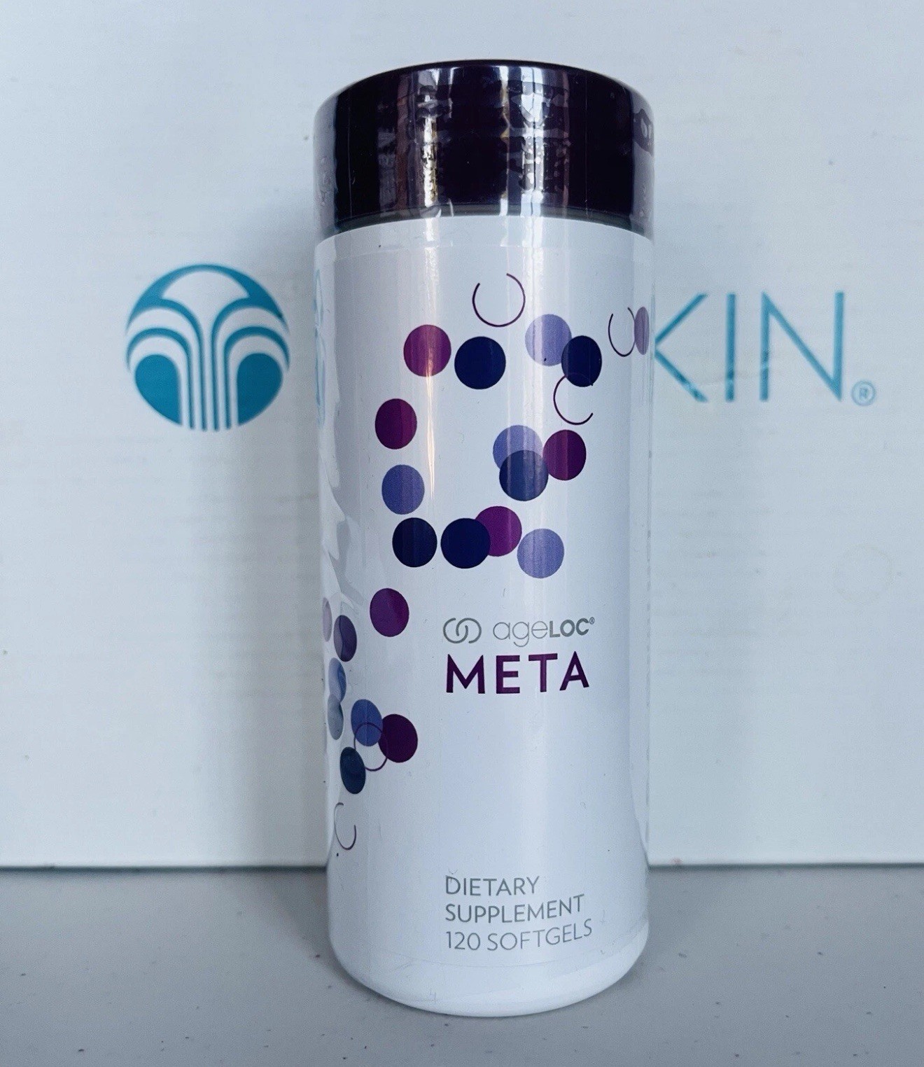 Nu Skin Pharmanex AgeLoc Meta Healty Metabolism 120 Gels New Exp. 03/27