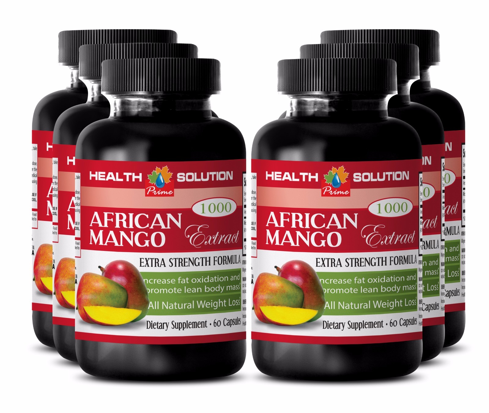 Antioxidant supplement AFRICAN MANGO EXTRACT 1000 FAT BURNER Energy booster 3B